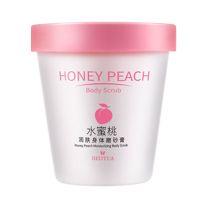 Beotua Honey Peach Moisturizing Body Scrub