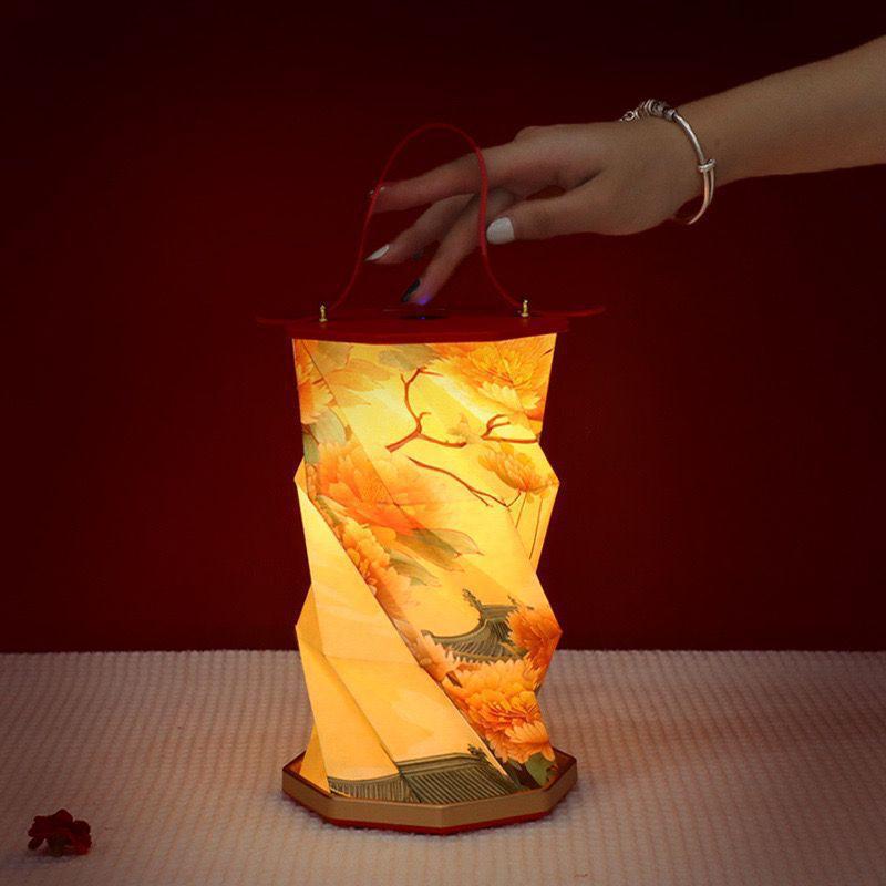 Creative Touch Sensor Foldable Paper Book LED Lamp