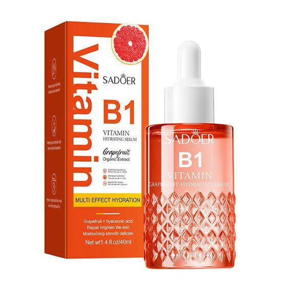Sadoer Vitamin C Whitening Serum Orange Organic Extract Whitening Hydrate