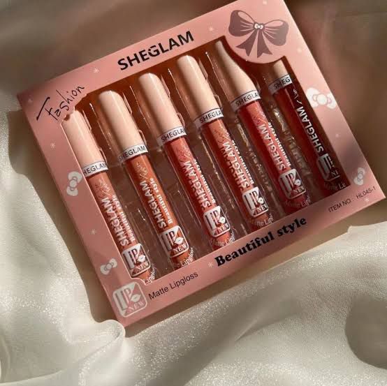 Sheglam Nude Lipgloss Pack of 6