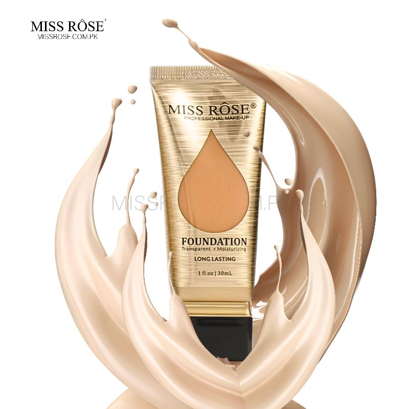 Miss Rose Transparent Moisturising Long Lasting Foundation