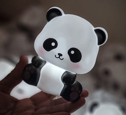 Mini Tapping Panda Light Lamp Cell Operate
