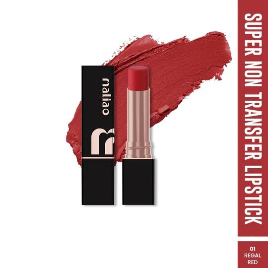 Maliao Super Non Transfer Lipstick Long Lasting Matte Finish Smudge-Proof Formula