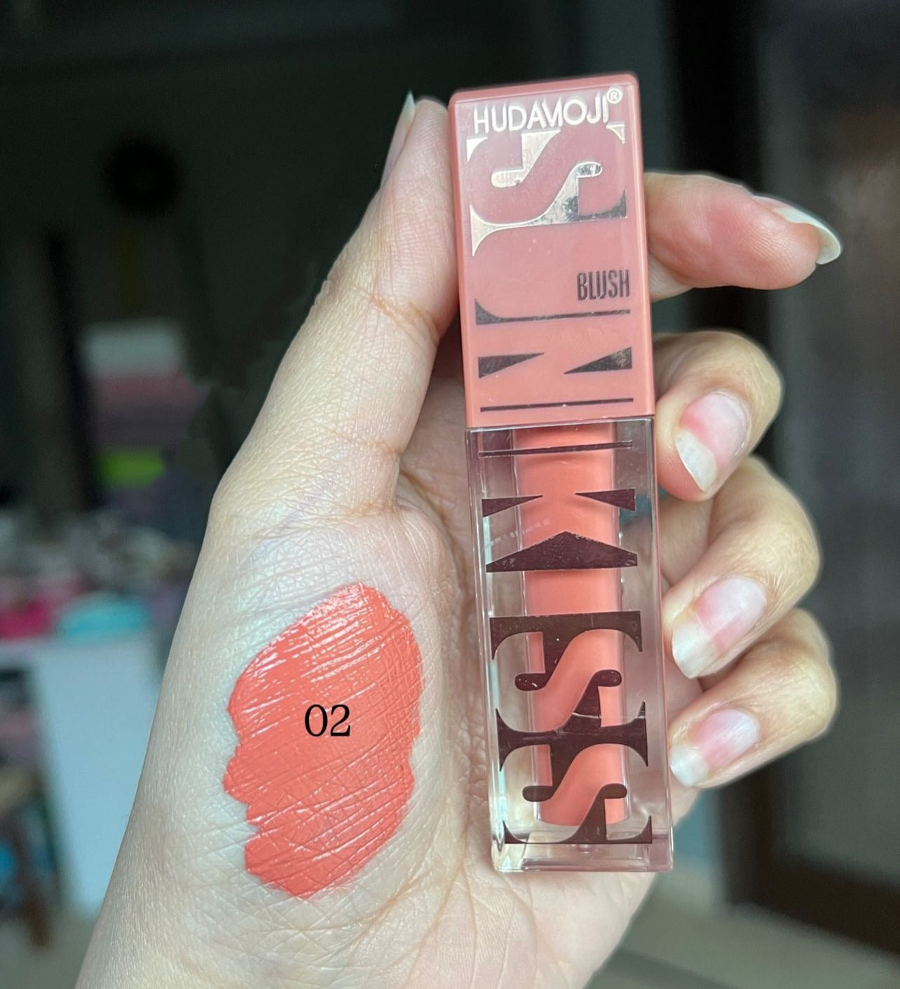 Hudamoji Inspired By Maybelline Sun Kiss Liquid Blush 4pcs Set