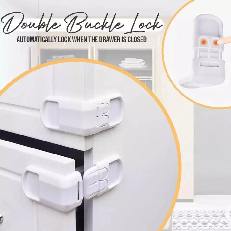 Double Buckle Lock Pair (Pack of 2)