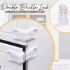 Double Buckle Lock Pair