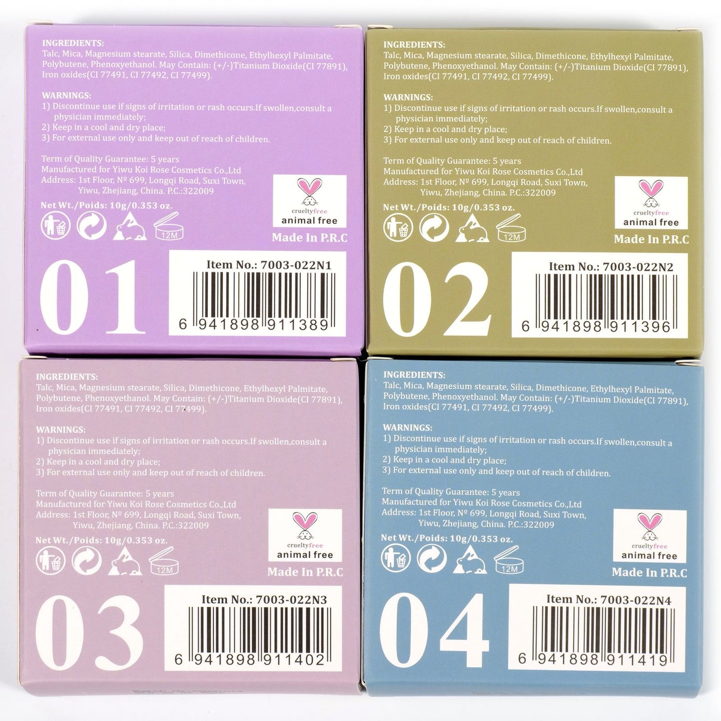 Miss Rose Glow-Gild Compact