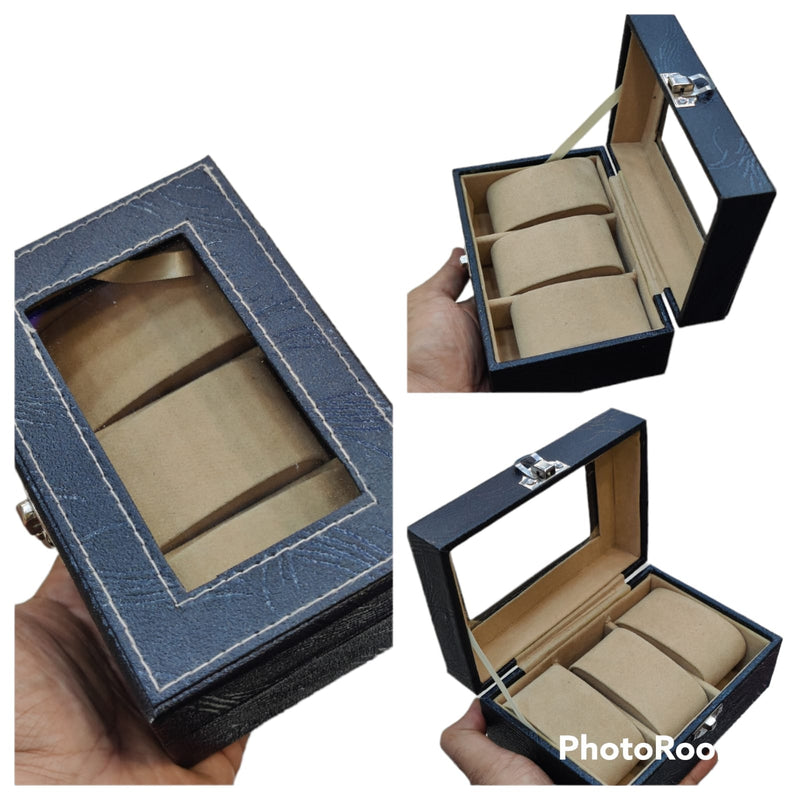 Watches Box PU Leather Watches Storage Box