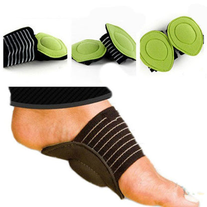 Arch Support Cushion Shock Absorber Relief Pain Feet Care Instep Pad Pair
