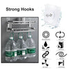 Adhesive Wall Hooks For Hanging Heavy Duty Screw Free Sticker Pack Of 4