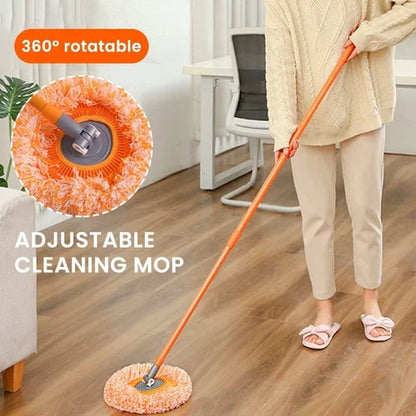 360° Rotatable Adjustable Extendable Cleaning Mop For Bathroom Floor Wall Bedroom