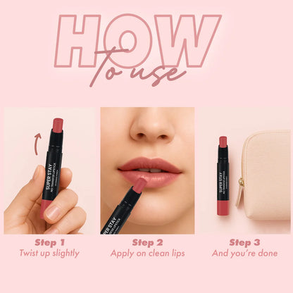 Maliao Super Stay No Transfer Lipstick Matte