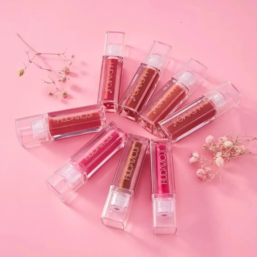Hudamoji Faux Filter Lipgloss 8 Colors Set
