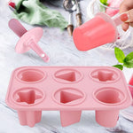 Mini Silicon Cute Shape Popsicle Ice Cream Mold Reusable DIY Homemade Ice Cream Maker