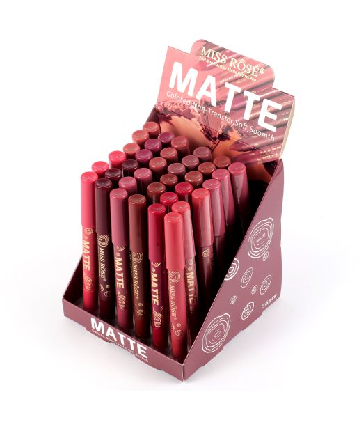 Miss Rose Matte Lip Pen Lipsticks 6Pcs Set