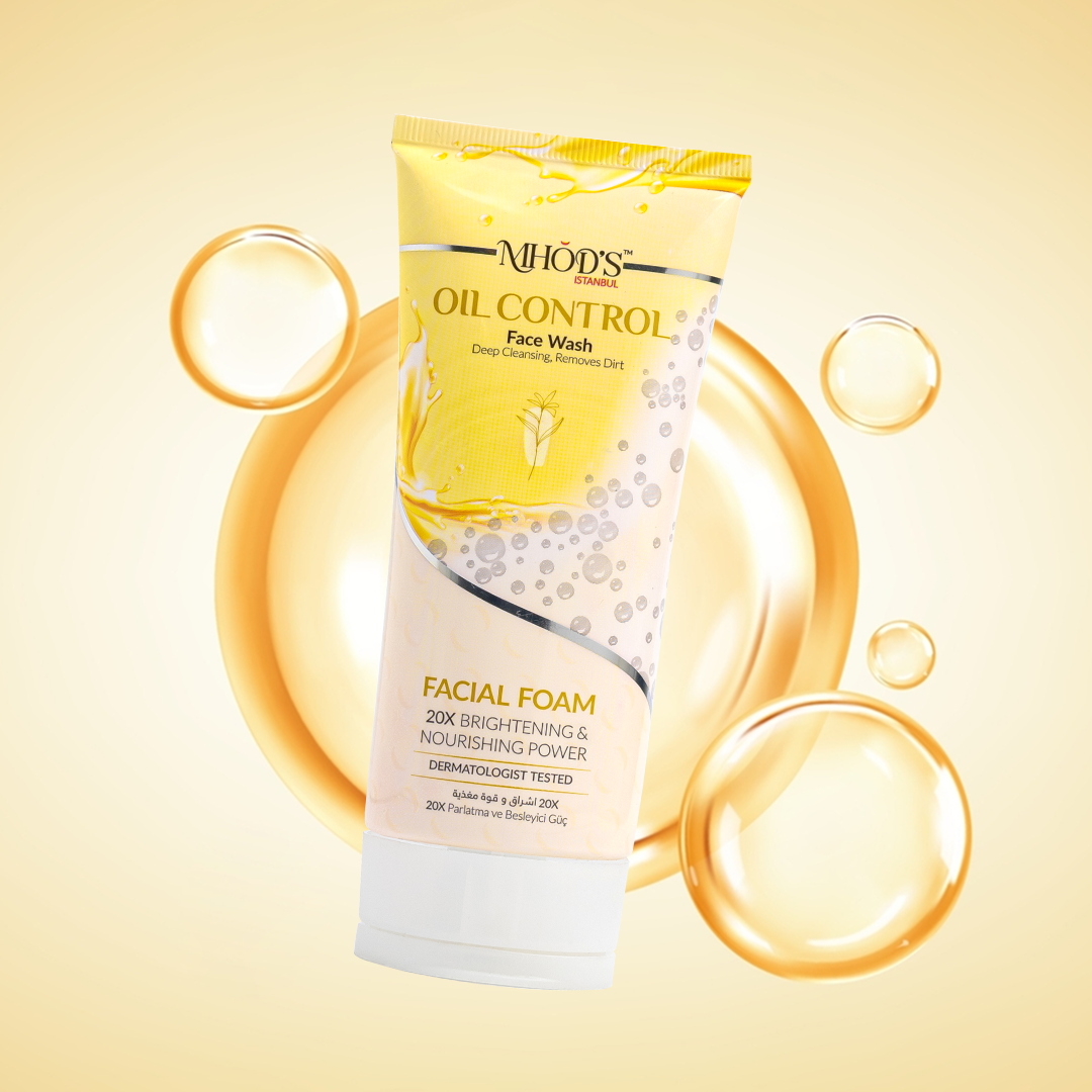 Mhods Oil Control Facial Foam Face Wash