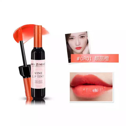 Man Zi Miao Vine Lip Tint Natural Liquid Long Lasting 6 Color Set