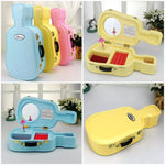 Guitar Music Storage Box Violin Music Jewelry Box With Rotating Ballerina Girl Doll