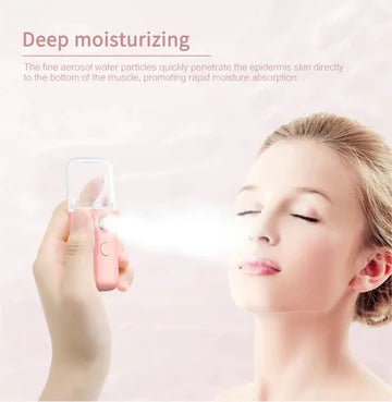 Portable Mini USB Face Humidifier Steamer Sprayer