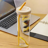 Acrylic Infusing Bottle 700ML Portable Plastic Water Bottle With Straw