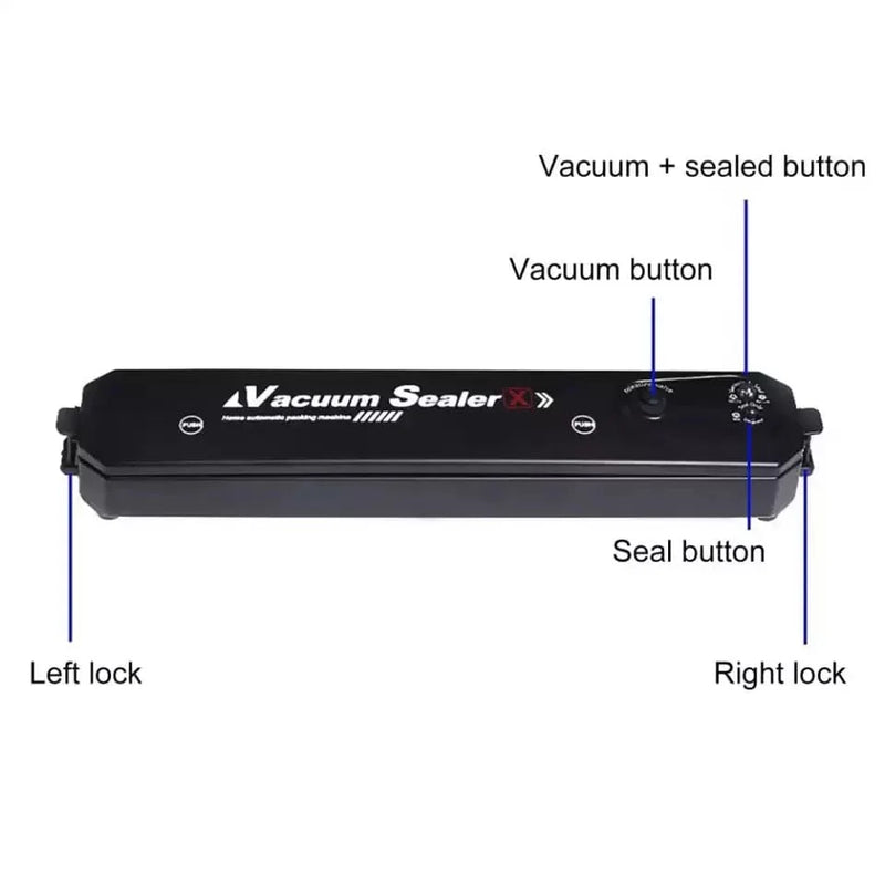 Automatic Electric Vacuum Sealing Machine Vacuum Sealer For Food Preservation