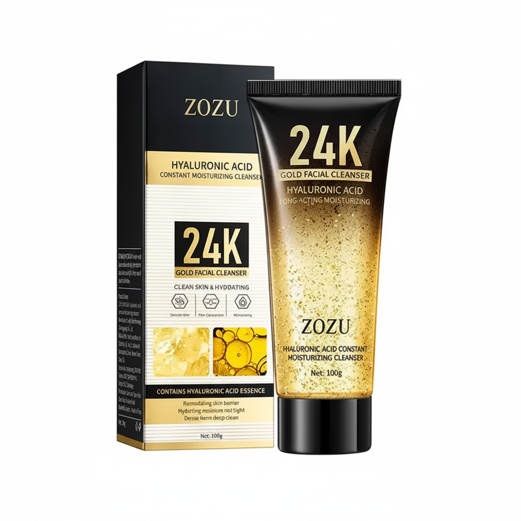 ZOZU 24K Gold Facial Cleanser