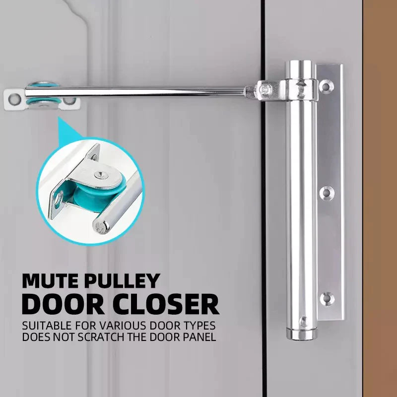 Adjustable Aluminum Alloy Automatic Door Closer