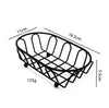 Iron Material Snacks On The Wheels Serving Platter Creative Food Basket