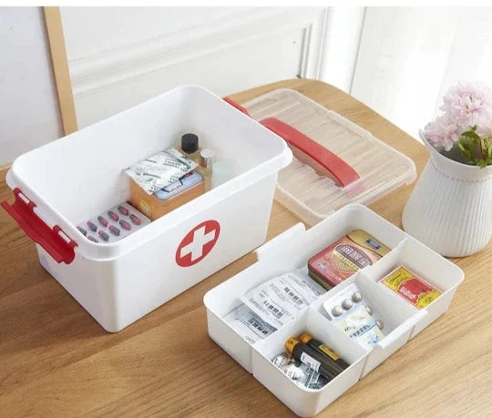 First Aid Medicine Storage Box Big Size