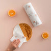 Printed Reusable Tissue Roll Disposable Cleaning Paper Towel 50 Sheets Roll