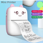 Bluetooth Mini Portable Printer With One Roll Of Paper