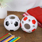 Multifunctional Football Soccer Shape Pen Pencil Holder