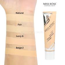 Miss Rose Ultra Strong Coverage Oil Free Liquid Foundation