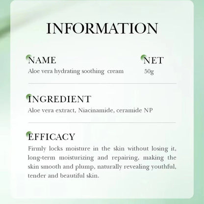 Bioaqua Aloe Vera Hydrating Soothing Face Cream 50g