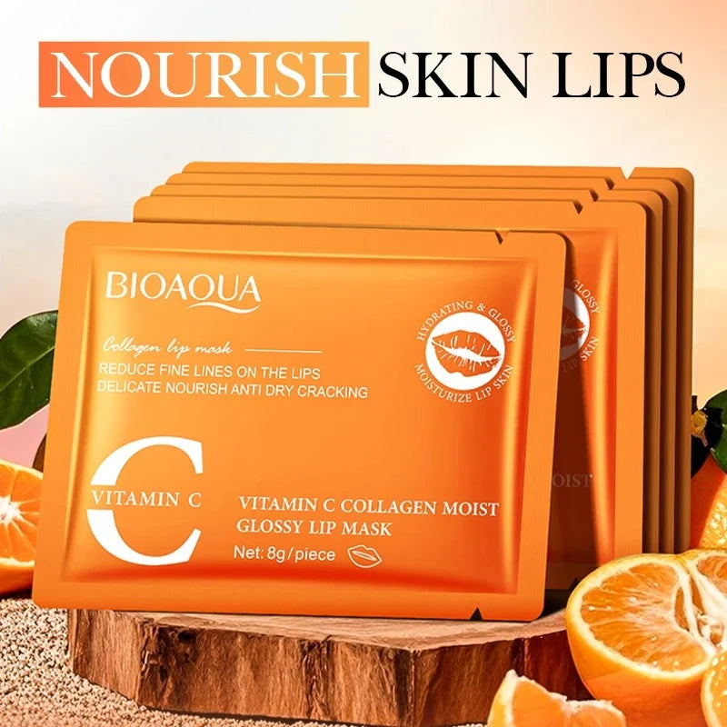 BIOAQUA Vitamin C Collagen Moist Glossy Eye Mask