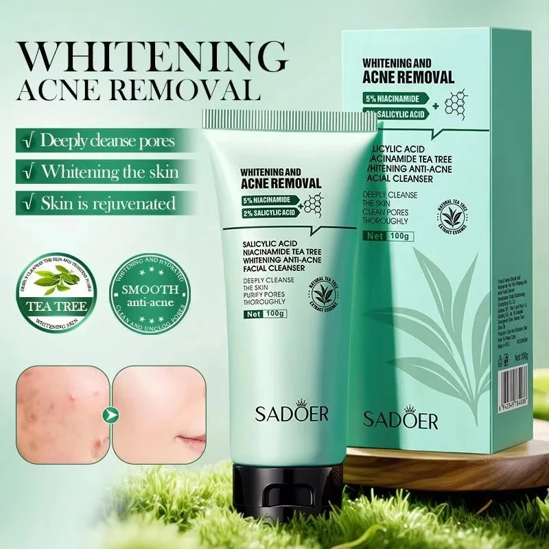 Sadoer Salicylic Acid Niacinamide Anti-Acne Cleanser – 100g