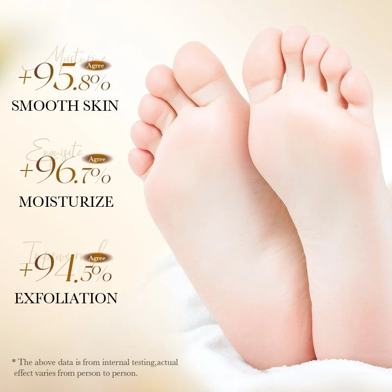 Bioaqua Rice Exfoliating Smooth Foot Mask 35ml