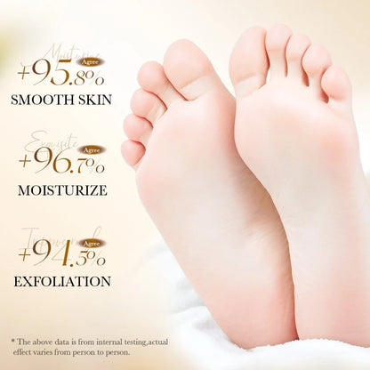 Bioaqua Rice Exfoliating Smooth Foot Mask 35ml