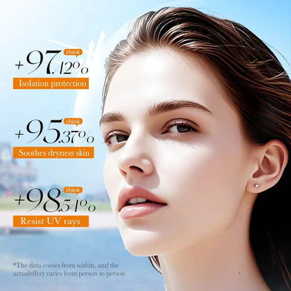 BIOAQUA Rice Raw Pulp Sunscreen Set - SPF50 PA+++ 2 Piece Set  70g