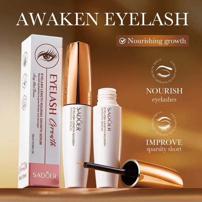 Sadoer Eyelash Growth Serum - Lengthen & Strengthen Lash Serum 10ml