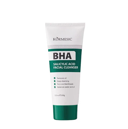 KORMESIC Remove Oil And Reduces Blackheads Salicylic Acid Facial Cleanser - 100g