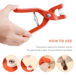 Pliers Button Press Tool With 25 Button