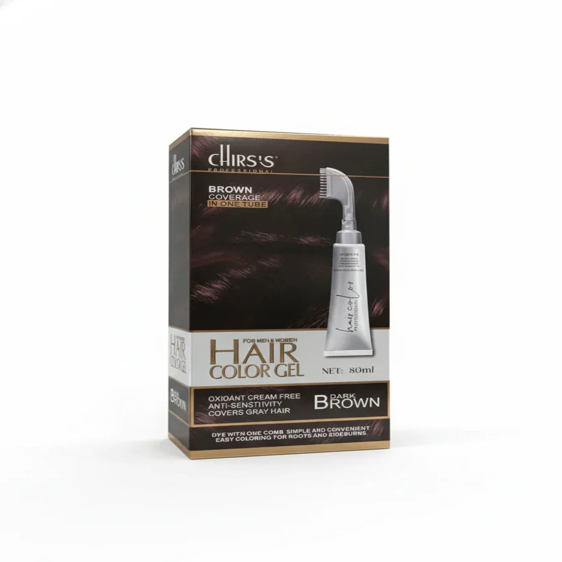 Chirss Professional Hair Color Gel – 80ml
