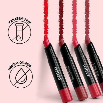Maliao Super Stay No Transfer Lipstick Matte