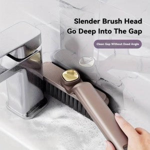 Rotating V Shaped Cleaning Brush Joints Dead Angle Crevice Gap Cleaner Brush