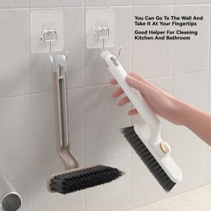 Rotating V Shaped Cleaning Brush Joints Dead Angle Crevice Gap Cleaner Brush