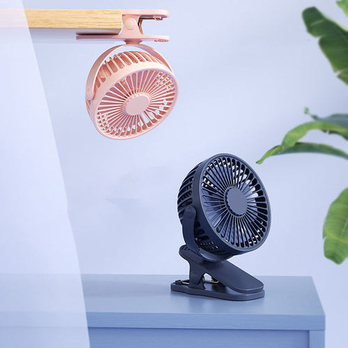 Rechargeable Portable Mini USB Desk Clip Fan