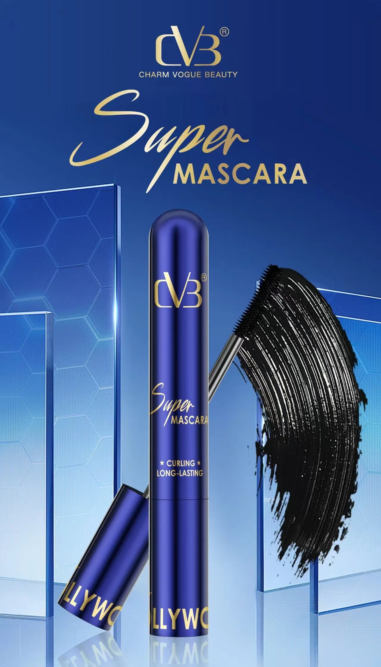 CVB Super Mascara Curling Long-Lasting Series Hollywood C248 8ml