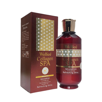 Wellice Premium Edition Collagen Spa Vitamins Shampoo