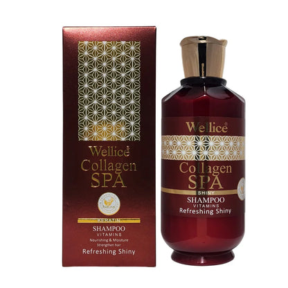 Wellice Premium Edition Collagen Spa Vitamins Shampoo